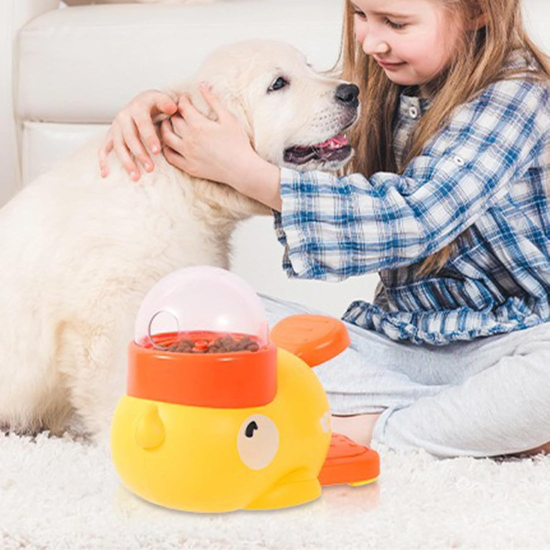 Double the Fun, Double the Benefits: Meet the 2-in-1 Duck-Shaped Slow Feeder That Trains Your Dog’s Brain & Tummy!