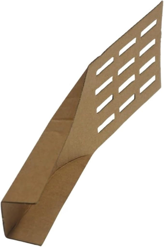 12-Pack Disposable Kraft Paper Portable Foldable Cat Litter Scoops – Lightweight, Hygienic, and Convenient for Travel and Temporary Use